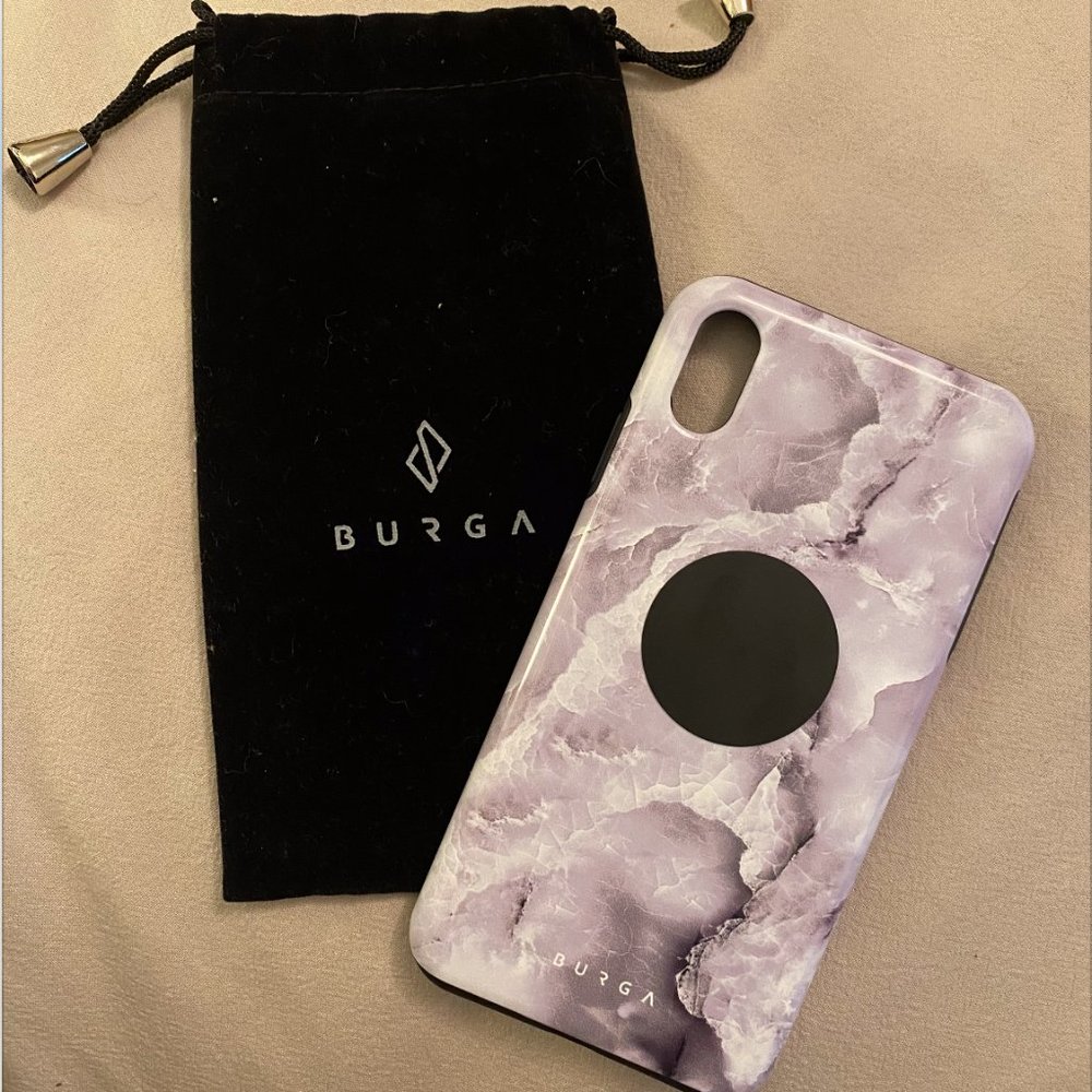Burga Lavender iPhone XS Max Case with Magnet